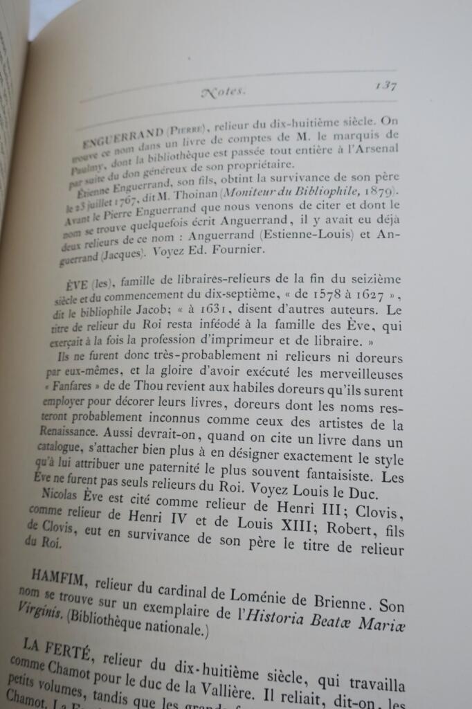 Französische Buchbinderei von der Druckinvention bis 1800