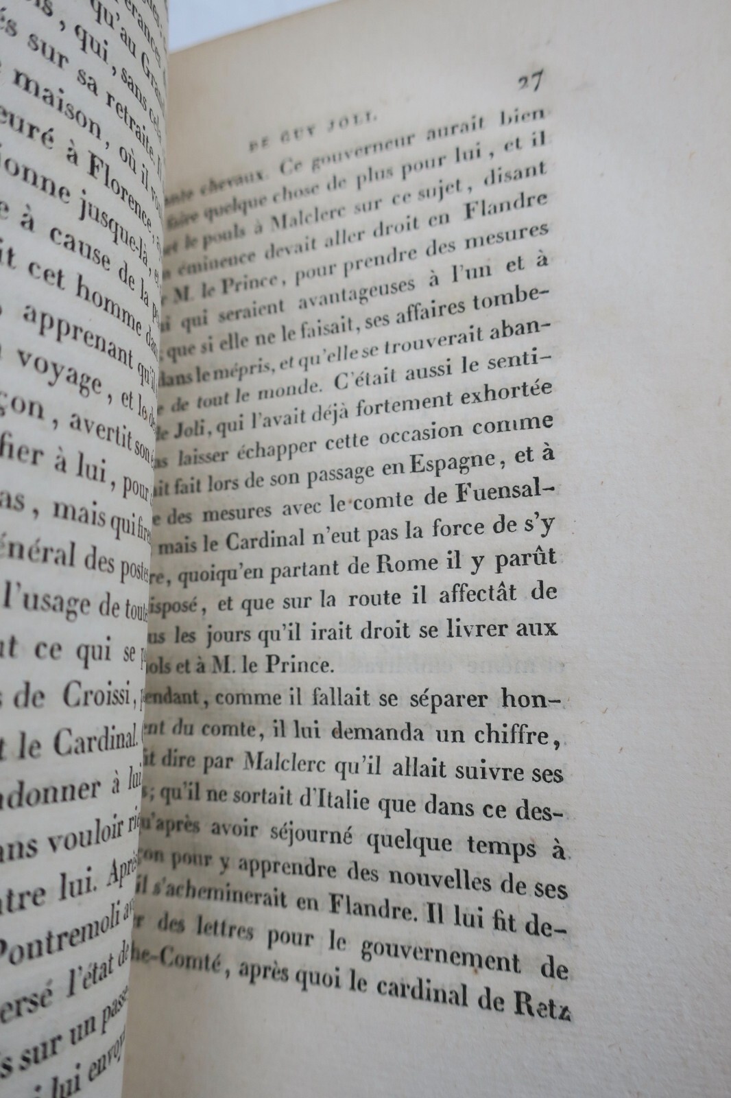 Cardinal de Retz, *Mémoires*, 1817