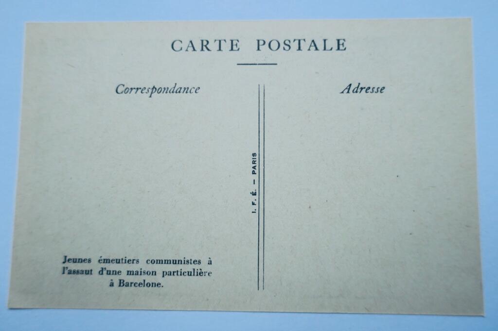 Spanish Popular Front Revolution - 5 Postcards