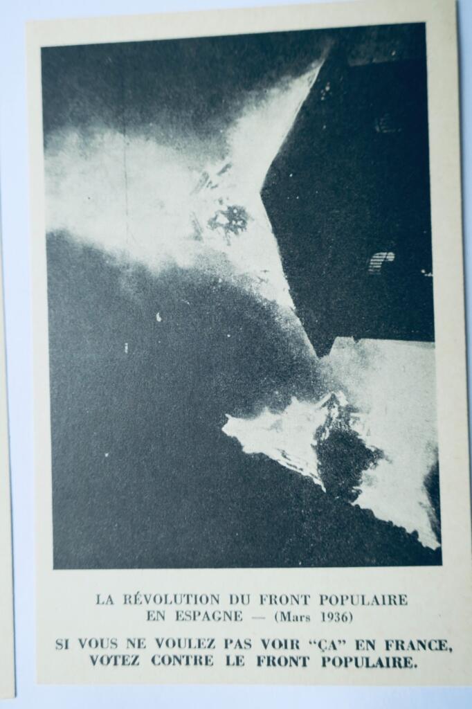Spanish Popular Front Revolution - 5 Postcards