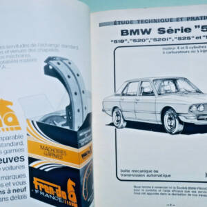 REVUE TECHNIQUE AUTOMOBILE N° 356 PEUGEOT 304..BMW série 5 1976