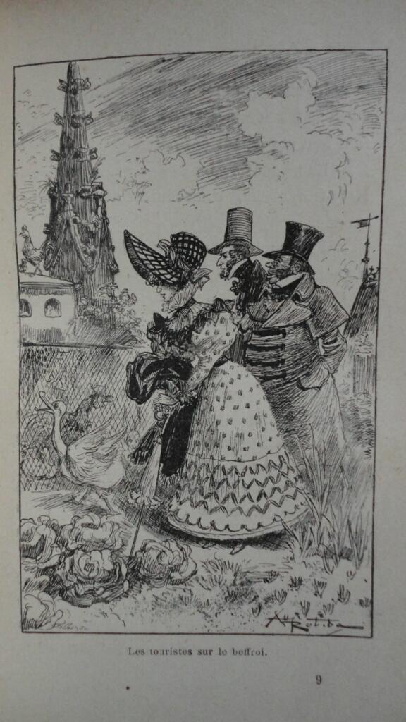 Robidas satirische Skizzen der Gesellschaft um 1900