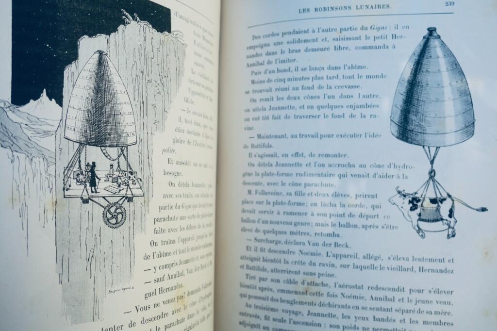 Robinsons lunaires par Le Faure, illustriert von Fau