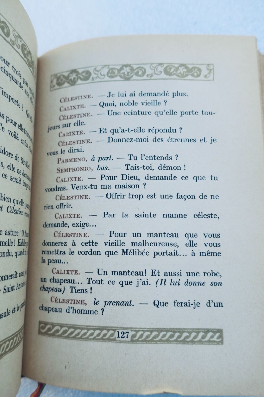 Rare 1943 edition of 'La Célestine' with illustrations