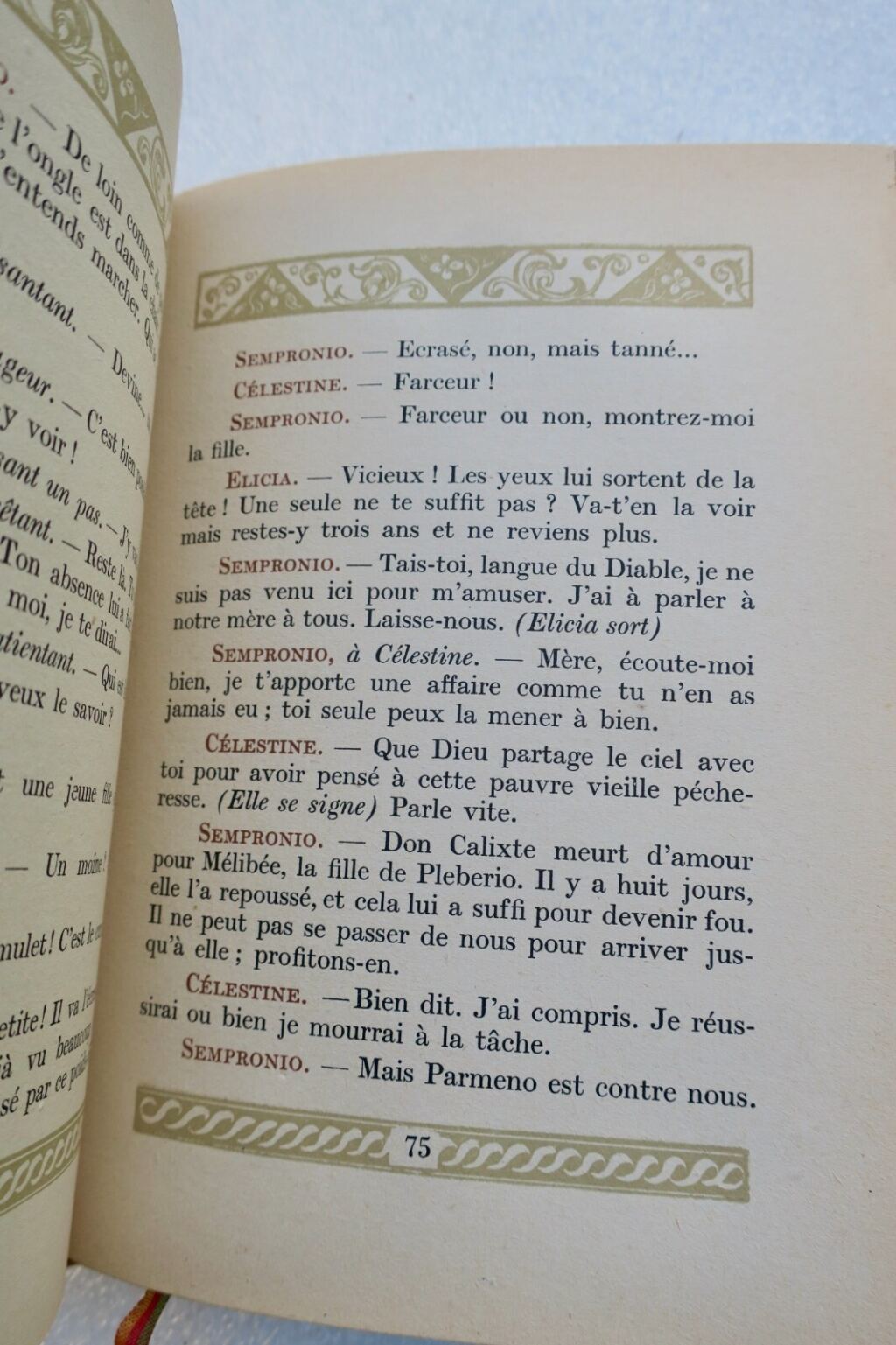 Rare 1943 edition of 'La Célestine' with illustrations