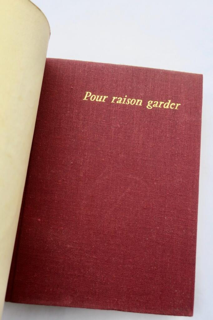 ROMAINS (Jules) Pour raison garder + dédicace
