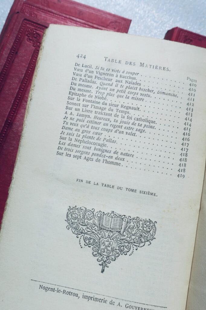 RONSARD Oeuvres complètes de P. de Ronsard bib. Elzévirienne