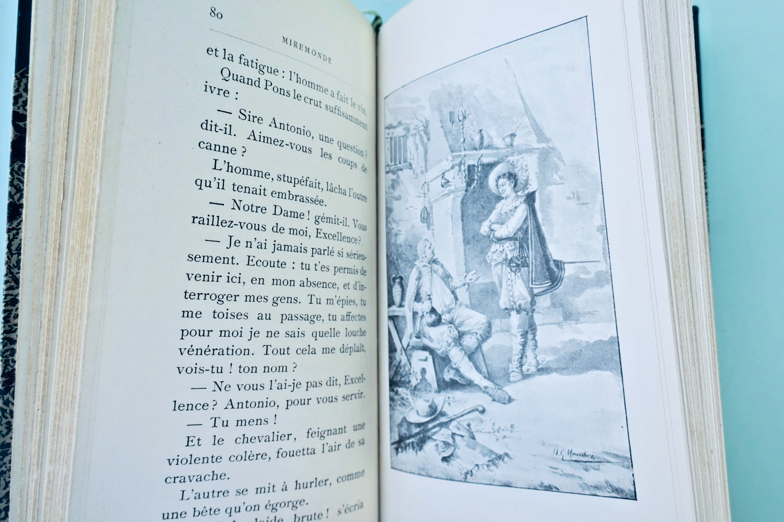 Henry Roujon: MIREMONDE. Illustrationen von M. G. Mendez, 1895