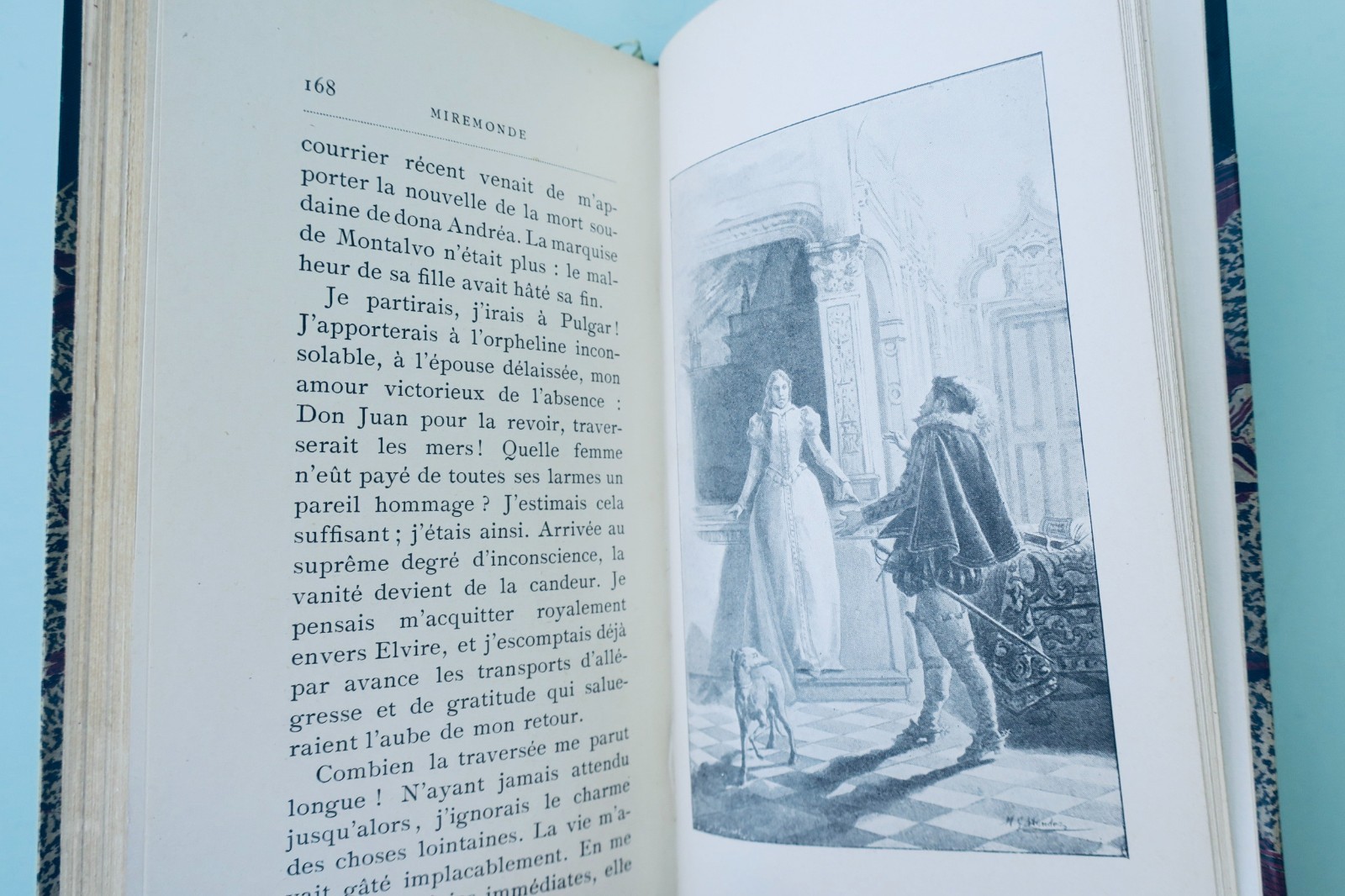 Henry Roujon: MIREMONDE. Illustrationen von M. G. Mendez, 1895