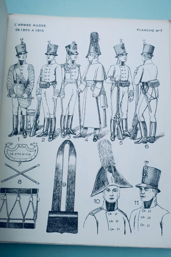 Russie Gayda L’armée russe sous le Tsar Alexandre 1er de 1805 à 1815