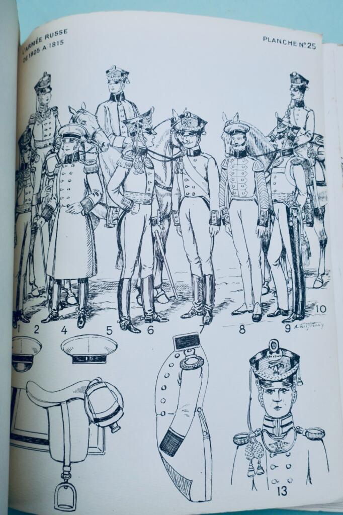 Russie Gayda L’armée russe sous le Tsar Alexandre 1er de 1805 à 1815