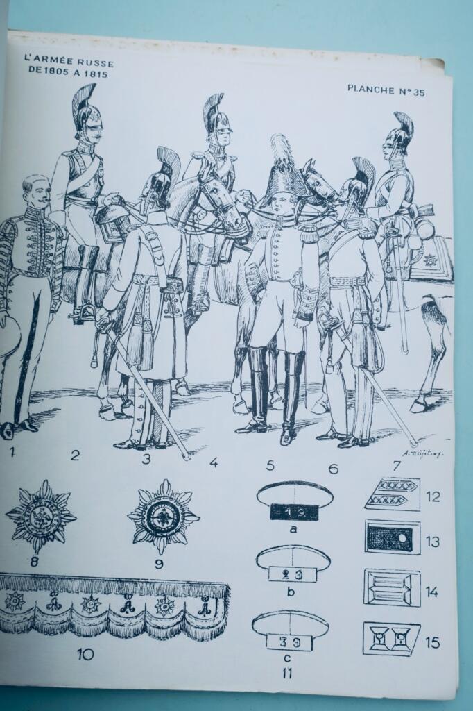 Russie Gayda L’armée russe sous le Tsar Alexandre 1er de 1805 à 1815