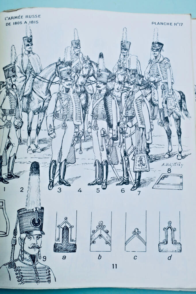 Russie Gayda L’armée russe sous le Tsar Alexandre 1er de 1805 à 1815