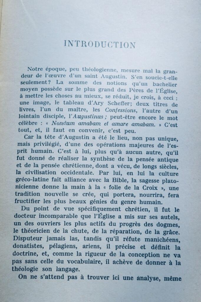 圣奥古斯丁 著 J. TRABUCCO 《忏悔录》 1950
