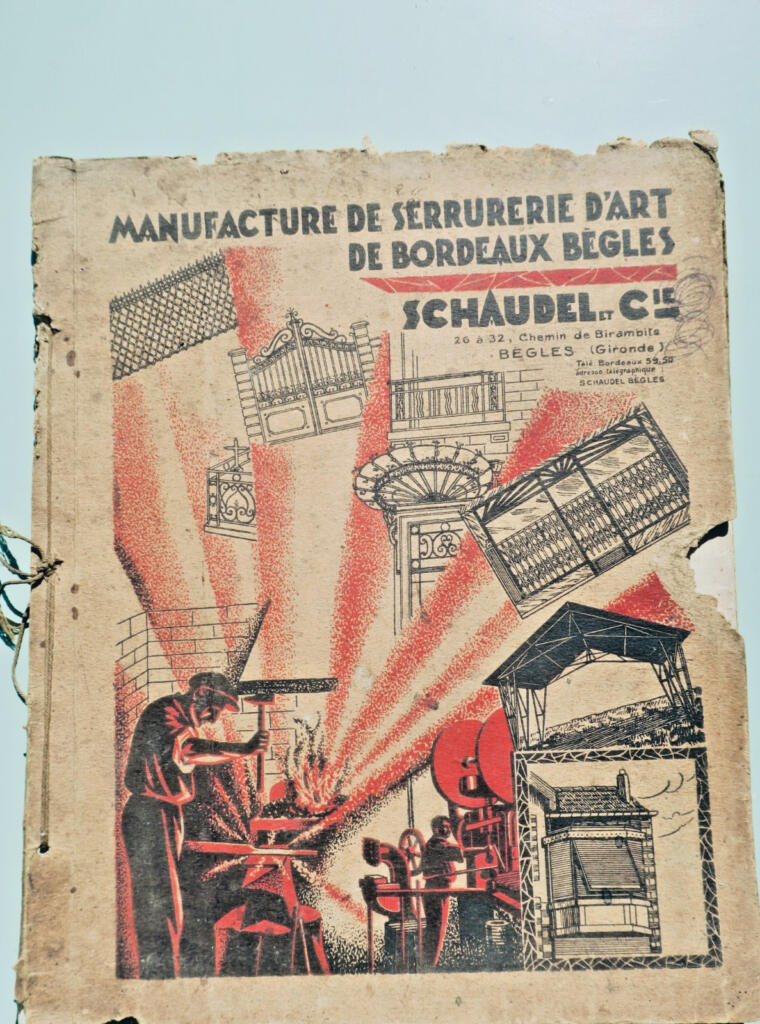 serrure Manufacture de serrurerie d’art de Bordeaux Bègles Ch. Schaudel & Cie