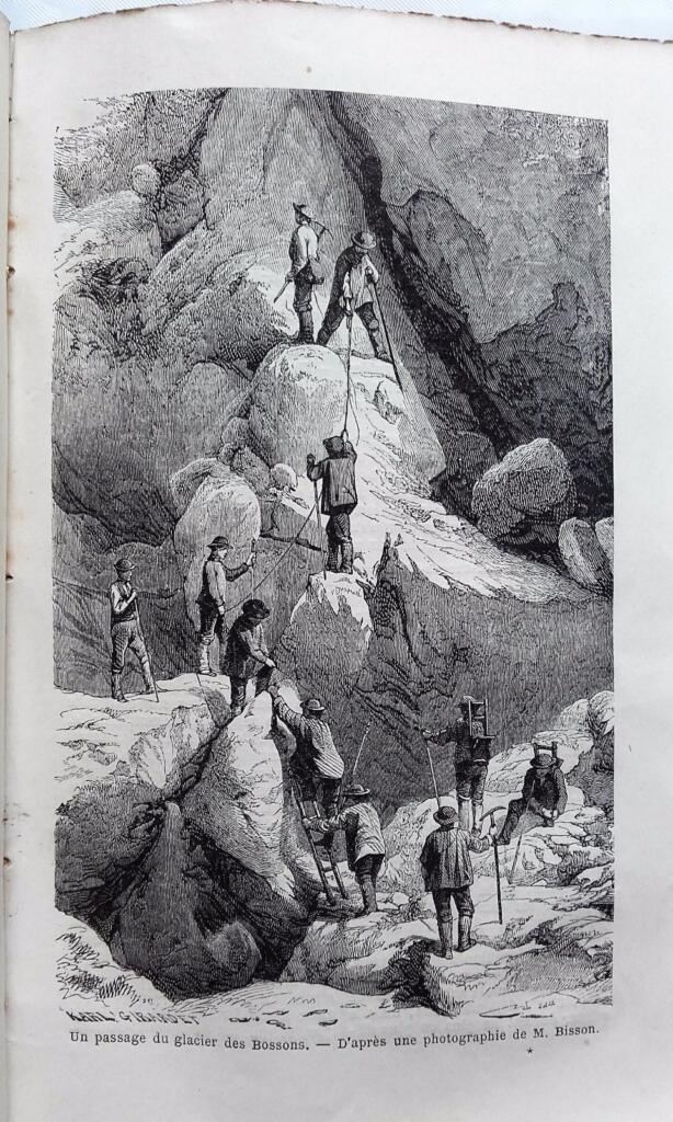 Schweizer Reiseführer mit Alpenrouten, 1865