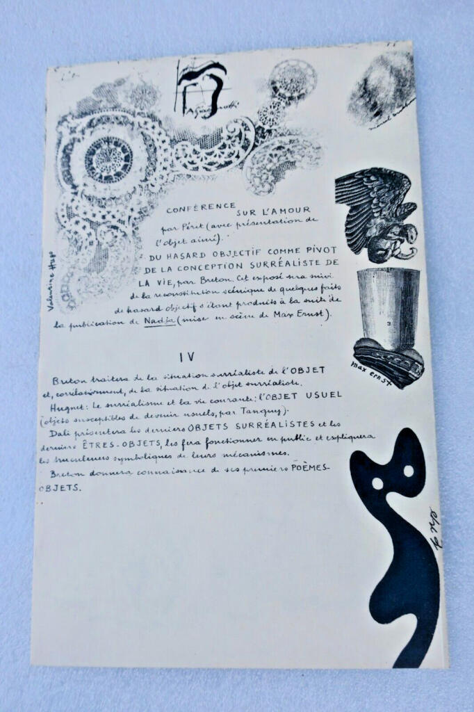シュルレアリスム 1935年体系的講演サイクル