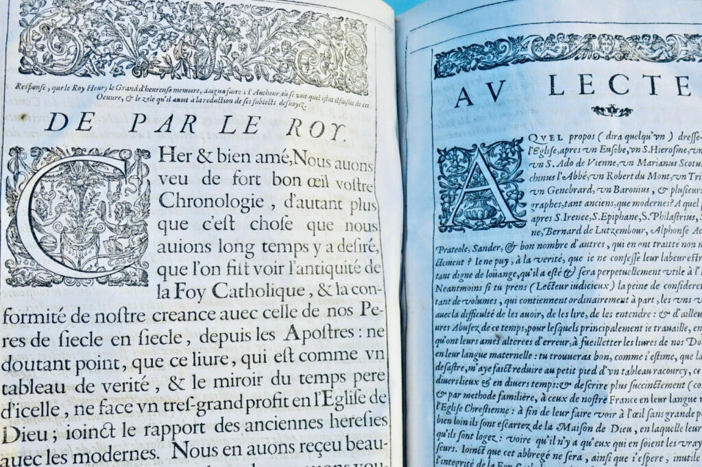 table chronographique de l’estat du christianisme 1621