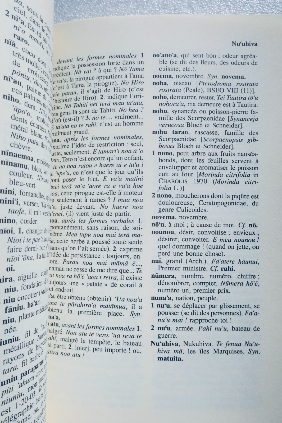 Tahiti Lemaître, Yves Lexique du tahitien contemporain – Image 6