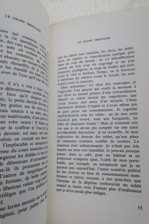André Thirions surrealistisches Memoir mit Widmung