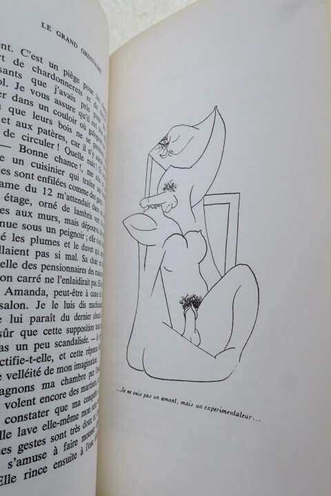 André Thirions surrealistisches Memoir mit Widmung
