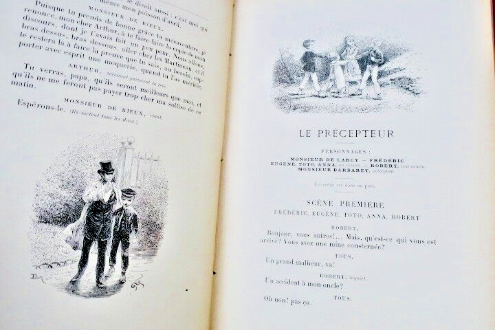 Vadier, Théâtre à la maison et à la pension, Hetzel