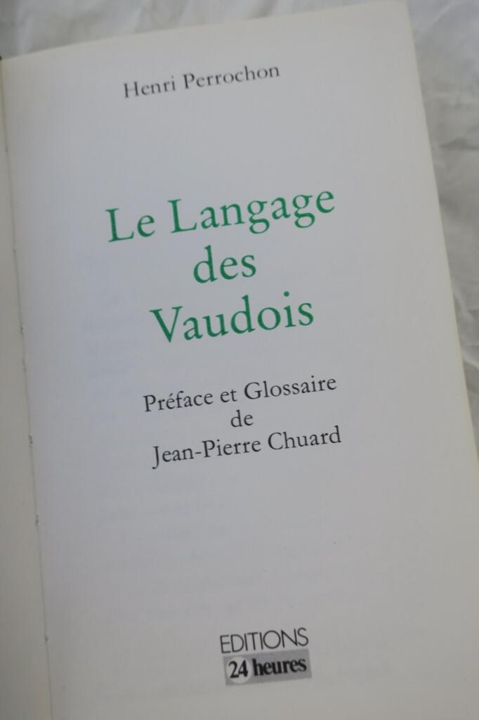 Waldensian dialect and Valais language study