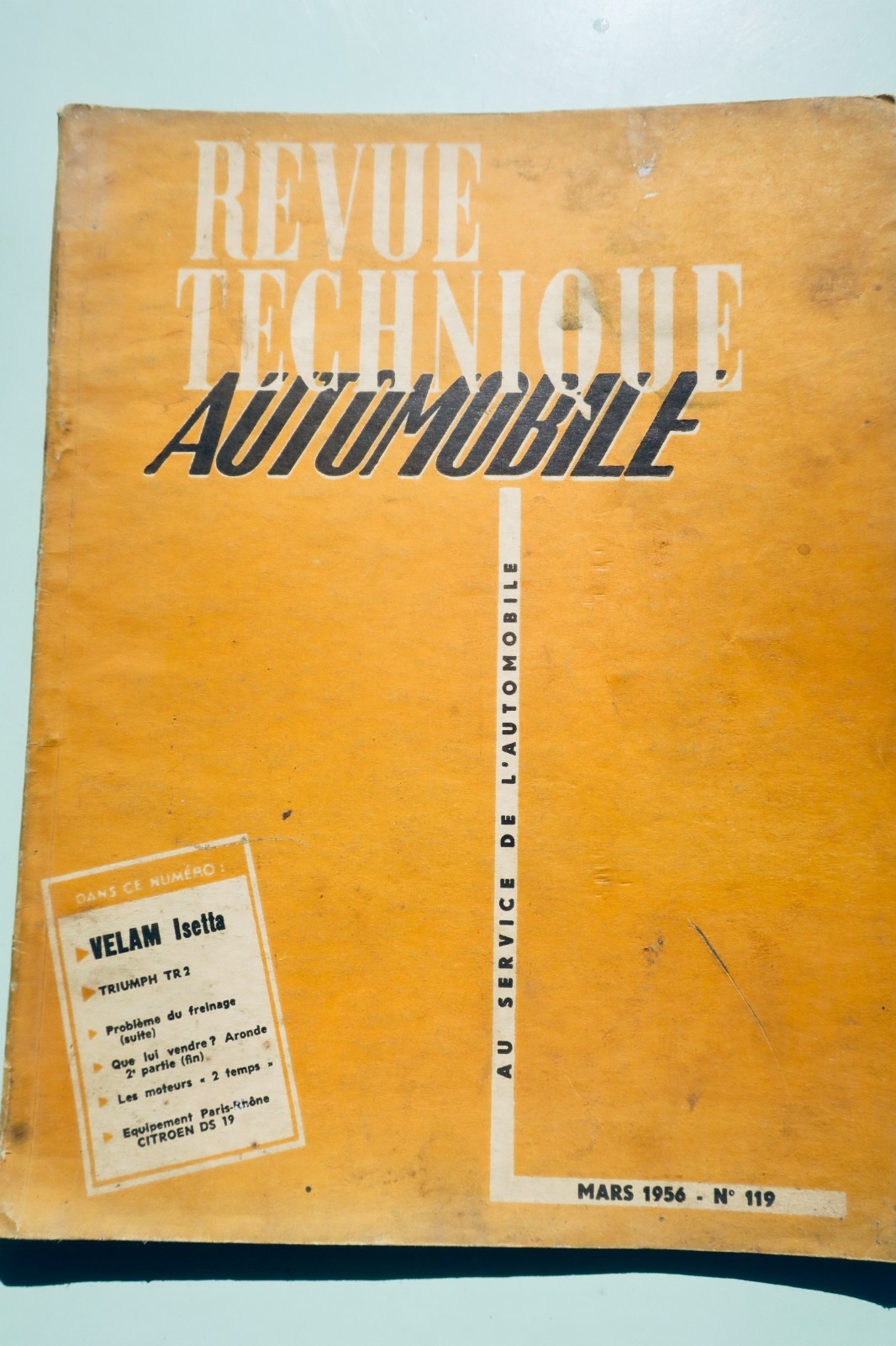 VELAM ISETTA 1956 REVUE TECHNIQUE AUTOMOBILE, in-8 (livre, vue 2 sur 9)