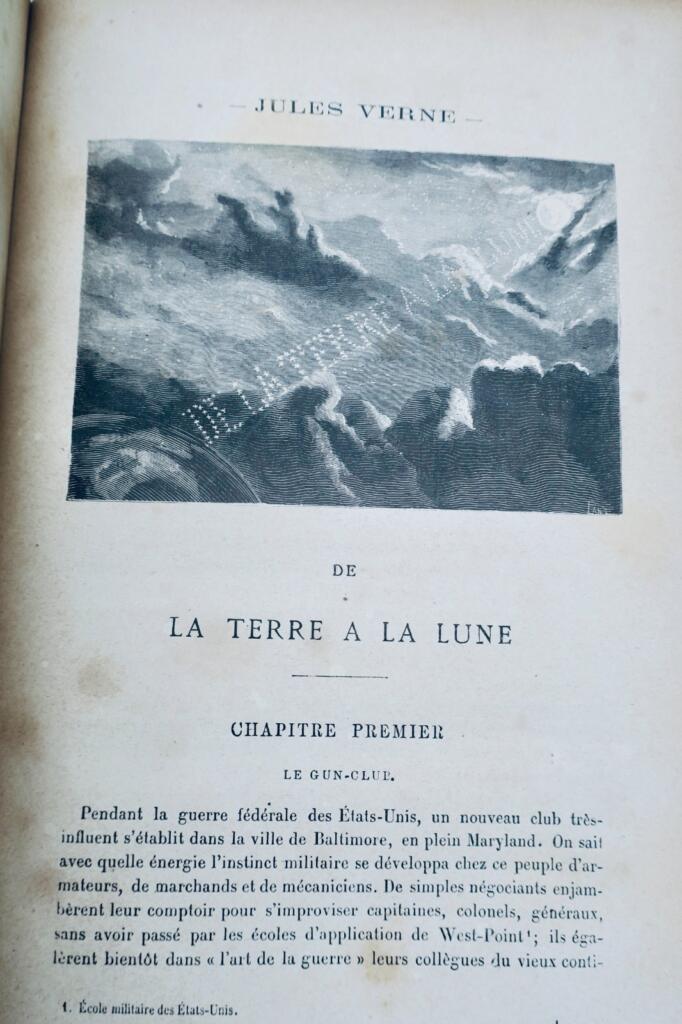 Verne De la Terre à la Lune, trajet direct en 97 heures 20 minutes Hetzel
