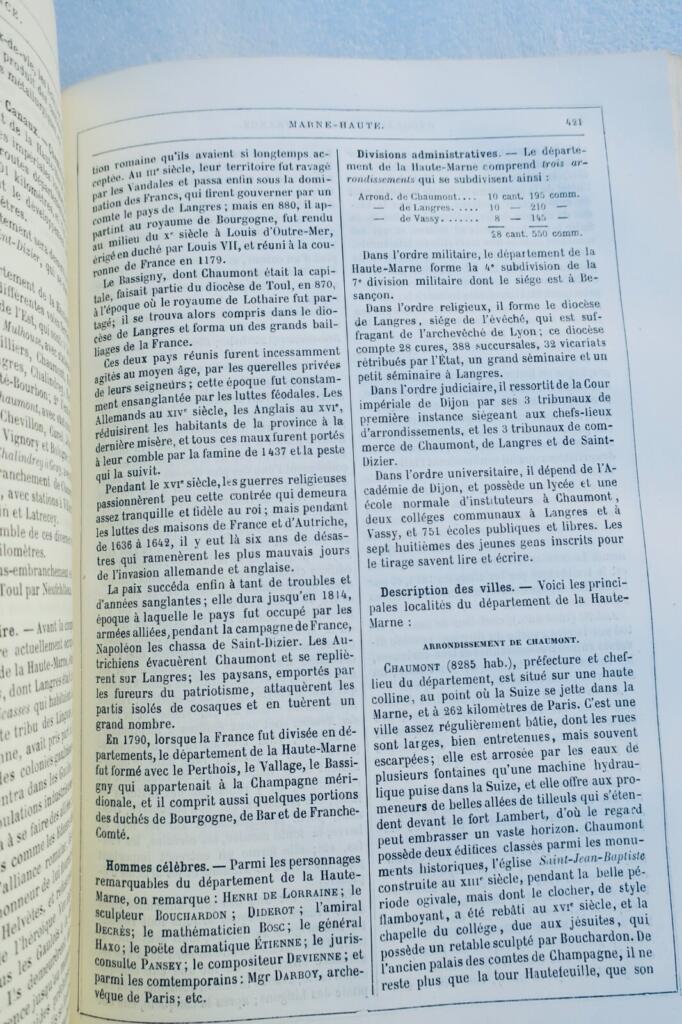 VERNE (Jules) GEOGRAPHIE ILLUSTREE DE LA FRANCE ET DE SES COLONIES Hetzel