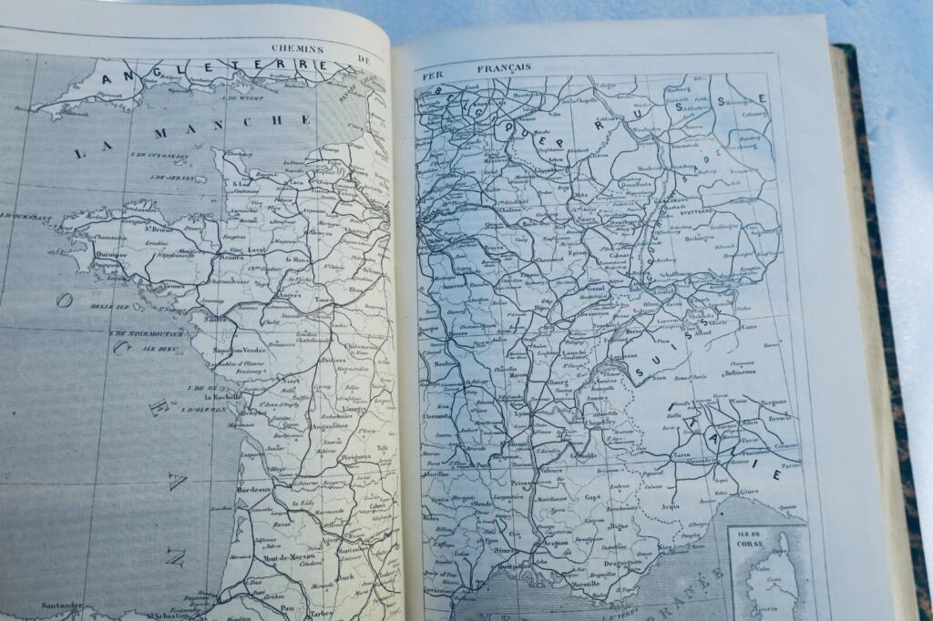 VERNE (Jules) GEOGRAPHIE ILLUSTREE DE LA FRANCE ET DE SES COLONIES Hetzel