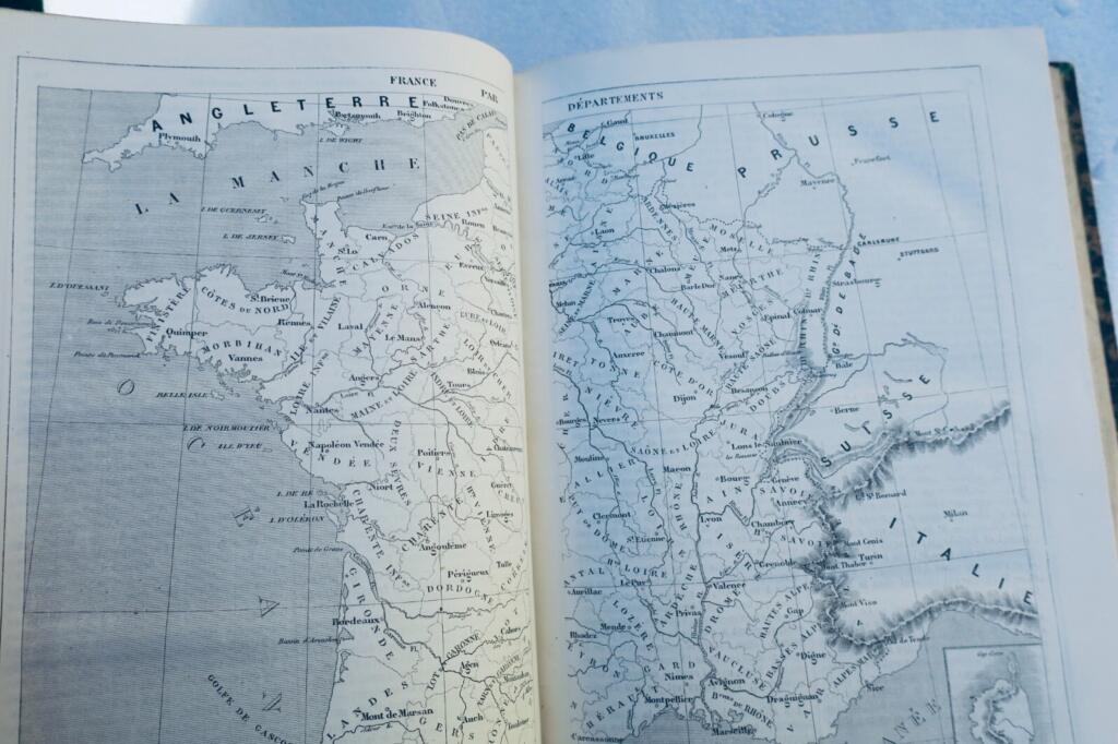 VERNE (Jules) GEOGRAPHIE ILLUSTREE DE LA FRANCE ET DE SES COLONIES Hetzel