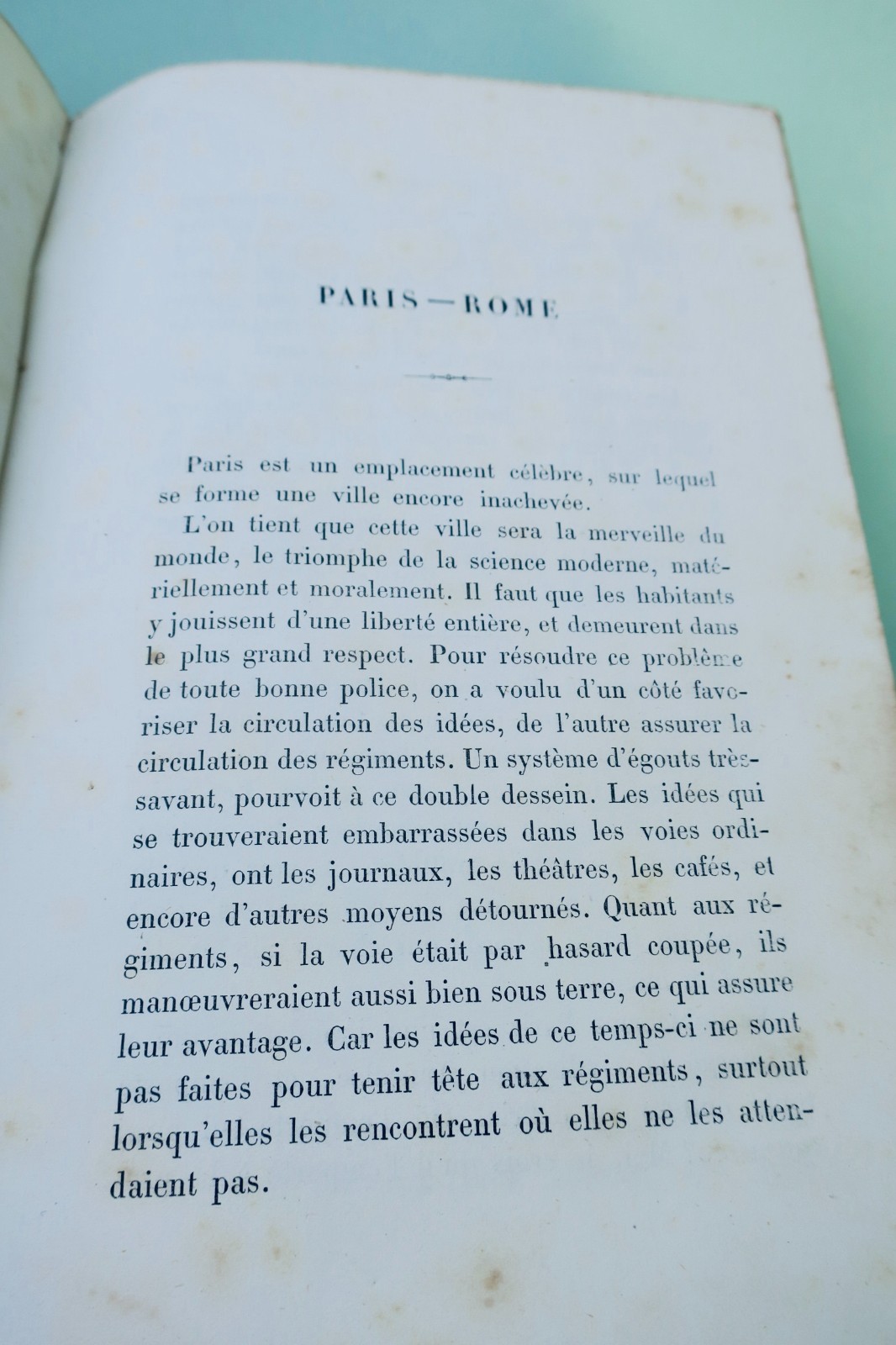 VEUILLOT (Louis). Die Düfte von Paris 1867
