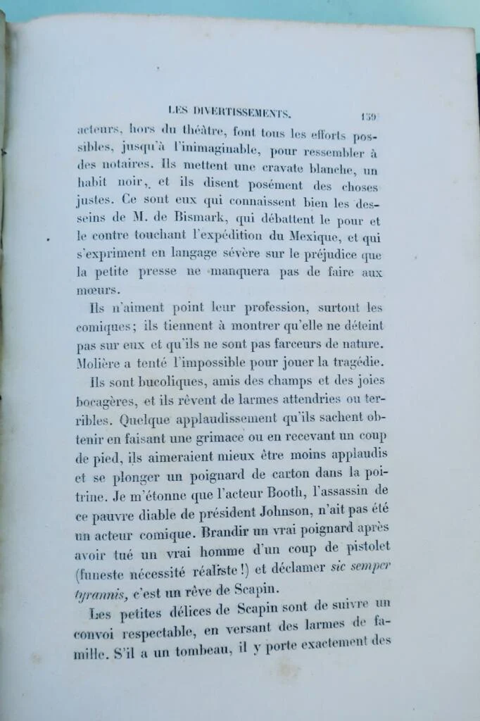 VEUILLOT (Louis). Les Odeurs de Paris 1867