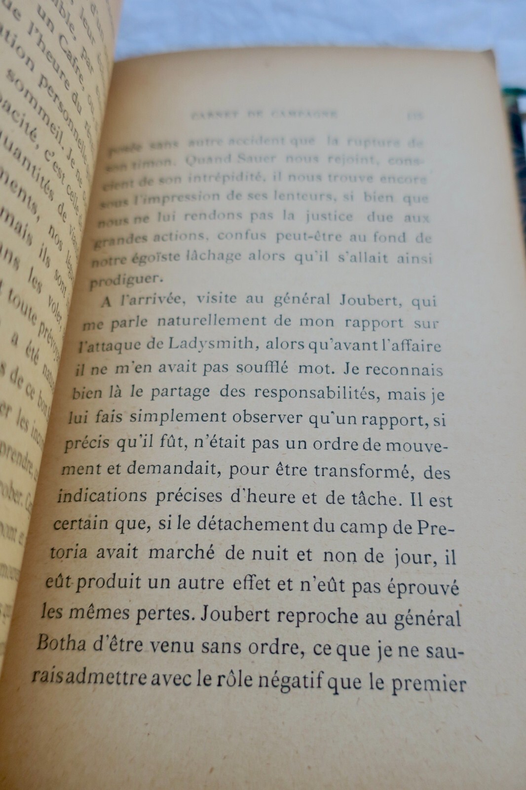 Georges de Villebois-Mareuil: Carnet de campagne au Transvaal