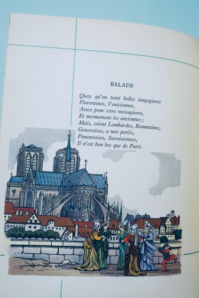 VILLON (François) illustrated old French edition by Jeanjean