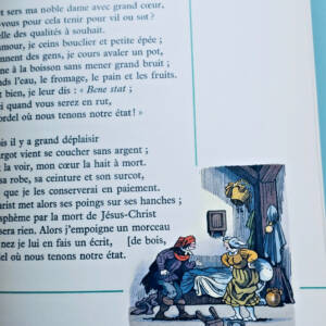 VILLON (François) édition en vieux français illustré par Jeanjean