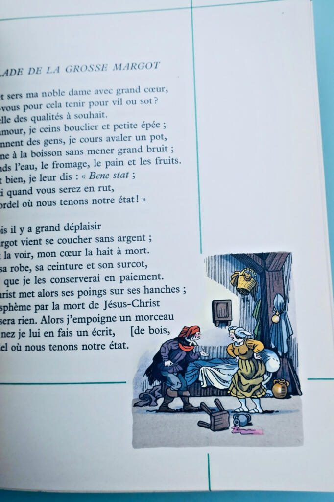 VILLON (François) illustrated old French edition by Jeanjean