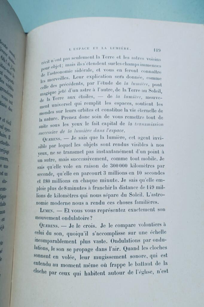 FLAMMARION Camille. LUMEN. Illustrations de Lucien Rudaux