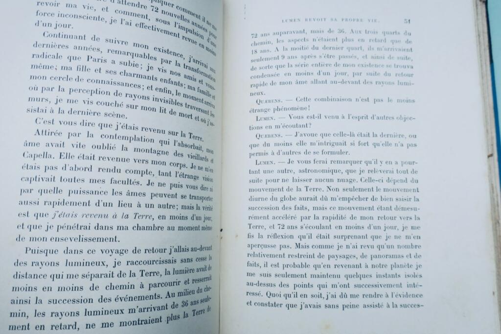 FLAMMARION Camille. LUMEN. Illustrations de Lucien Rudaux