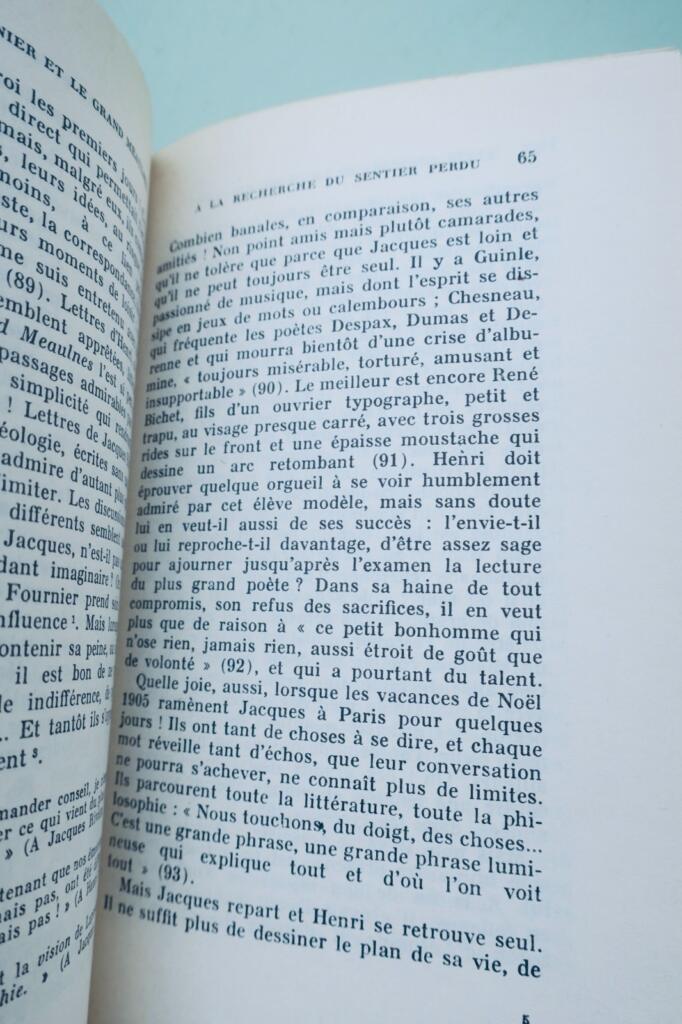 ALAIN-FOURNIER ET LE GRAND MEAULNES