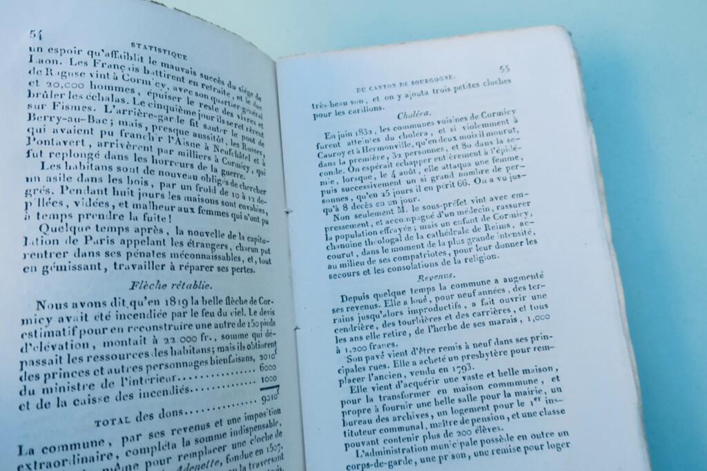 ANNUAIRE OU ALMANACH DU DÉPARTEMENT DE LA MARNE, POUR L’ANNÉE 1839