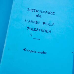 arabic Palestinian spoken Arabic dictionary: French-Arabic