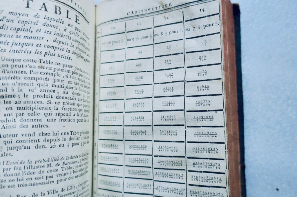 ARITHMETIQUE METHODIQUE et DÈMONTRÈE 1796