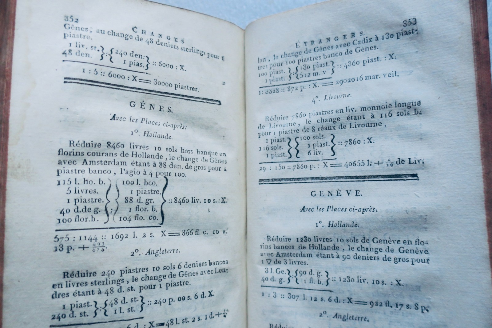 ARITHMETIQUE METHODIQUE et DÈMONTRÈE 1796 (vue 2 sur 9)