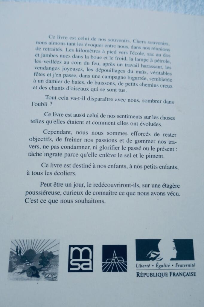 astarac BEAUX TEMPS D’AUTREFOIS (SOUVENIRS RURAUX D’AUTREFOIS)