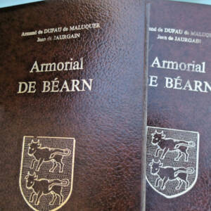 béarn DUFAU DE MALUQUER Armorial de Béarn 1696 -1701