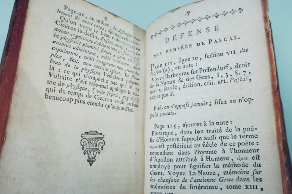 Boullier. 布利埃 哲学与文学作品 1759