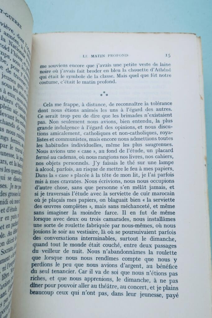 Brasillach (Robert) Notre avant guerre 1941 sur Alfa