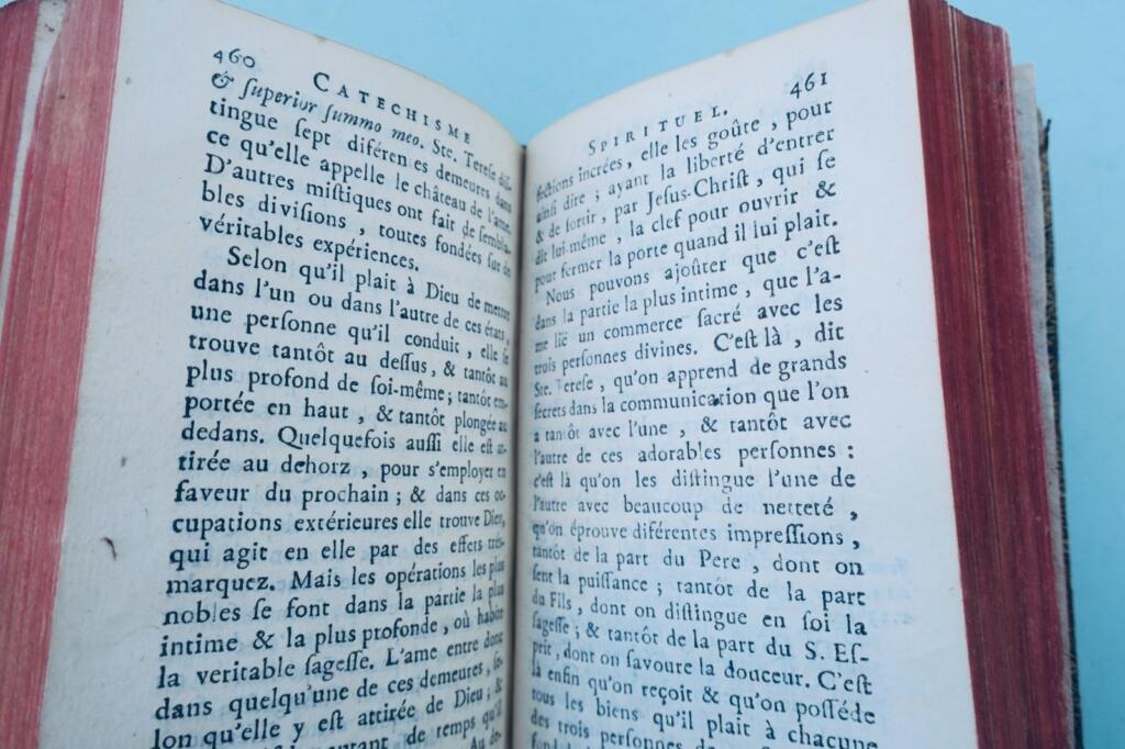 catéchisme spirituel de la perfection chrétienne 1730